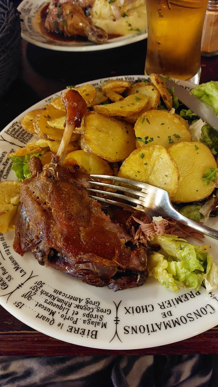 Duck, otro de sus platos estrella